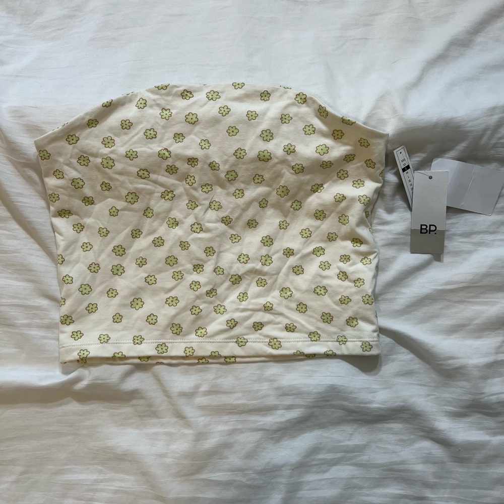 Spring Floral Tube Top